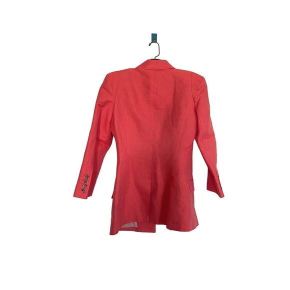 Smythe Cropped Slv Pagoda Blazer in Watermelon Small (US6) - Picture 11 of 11
